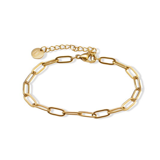 Seodore adjustable paperclip chain close-up